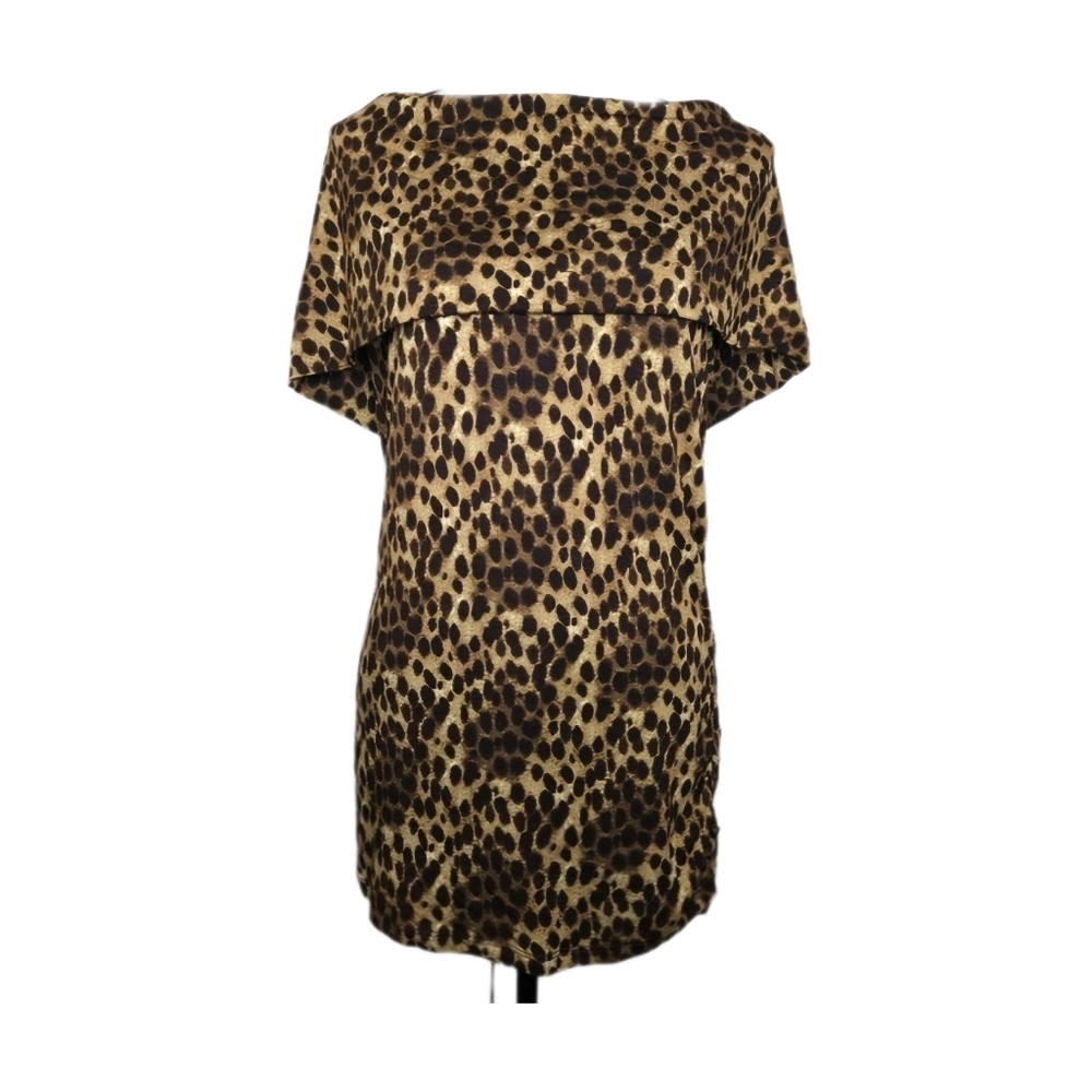 HP!! EUC Michael Kors Animal Print Top